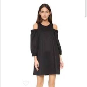 Halogen Grey Cold Shoulder Dress Office Work Wear